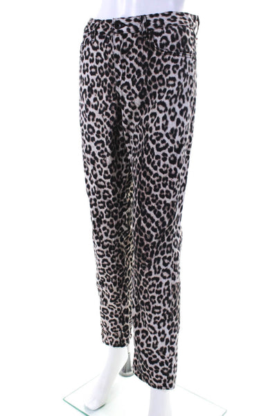 Rag & Bone Jean Womens Low Rise Leopard Print Boyfriend Jeans Brown Size 31