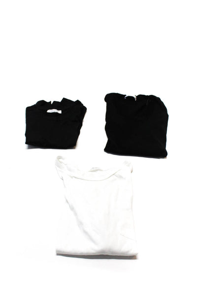 Zara Collection Trafaluc Womens Slim Long Sleeve Tops Black White Size S M Lot 3