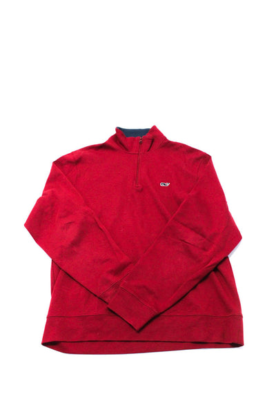 Vineyard Vines Men's Collar Long Sleeves Multicolor Sweater Size S Lot 2