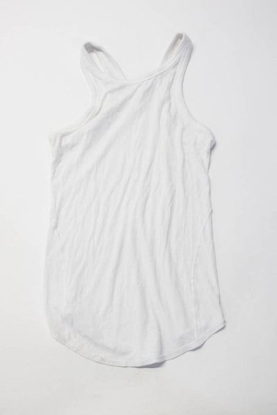 Lululemon Splits59 Women's Sleeveless Ribbed Tank Top White Size S XS, Lot 2