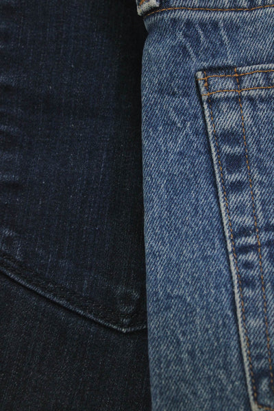 Levi's J Brand Women's Medium Wash Distressed Jeans Blue Size 26 27, Lot 2