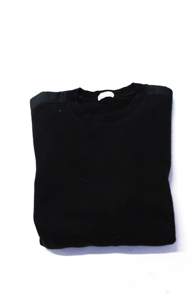 Club Monaco Mens Cotton Pullover Round Neck Sweatshirt Black Size XS S Lot 2