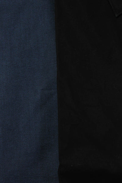 HUGO Club Monaco Mens Cotton Buttoned-Up Long Sleeve Tops Black Size XS S Lot 2