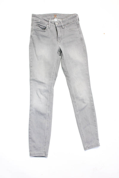 DL1961 Dream Jeans Womens Cotton Denim Skinny Jeans Blue Gray Size 24 28 Lot 2