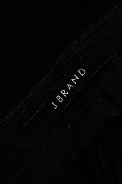 J Brand Women's Velvet Mid Rise Super Skinny Jeans Twilight Purple Size 26