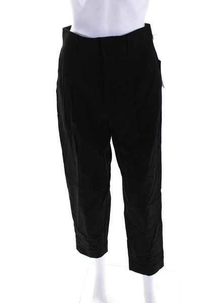 Everlane Womens The Tencel™ Way High® Taper Pant  Black Size 2