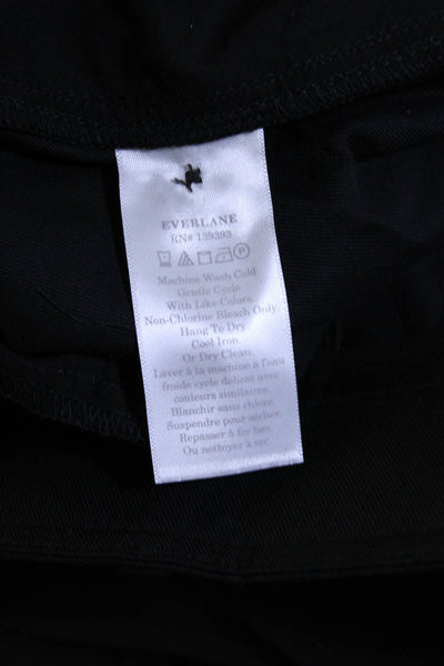 Everlane Womens The Tencel™ Way High® Taper Pant  Black Size 2