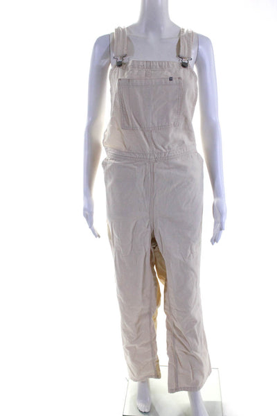 Everlane Womens Canvas  The Canvas Overalls  Size 14