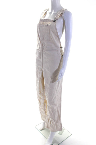 Everlane Womens Canvas  The Canvas Overalls  Size 14