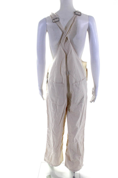 Everlane Womens Canvas  The Canvas Overalls  Size 14