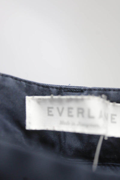Everlane Men's Straight Leg Flat Front Chino Pants Navy Size 31