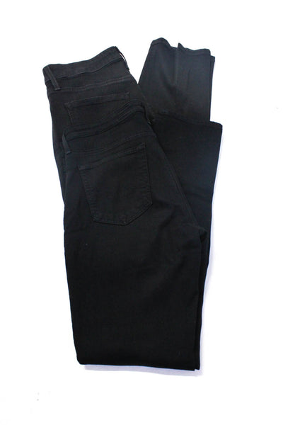 AG Adriano Goldschmied Le Jean Women's Slim Fit Jeans Black Size 28 Lot 2