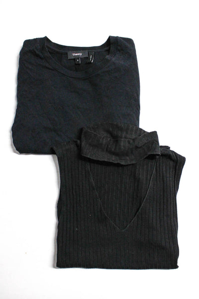 Theory LNA Womens Keyhole Tank Top Short Sleeve Tee Shirt Size XS Small Lot 2