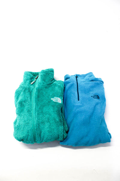 The North Face Girls Pullovers Tops Sweaters Blue Size S Lot 2