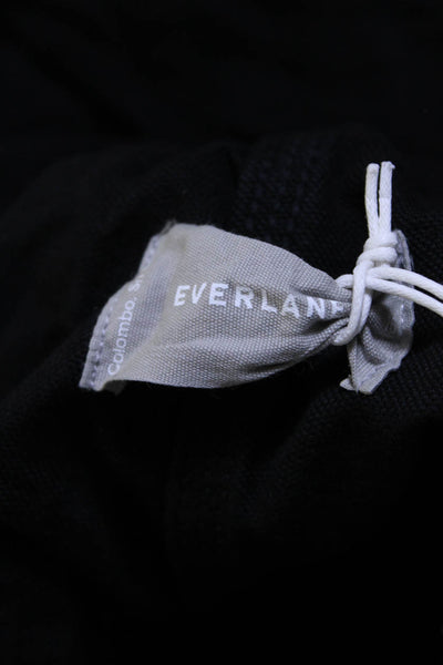 Everlane Womens Black The Canvas Overalls  Size 16