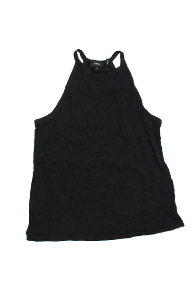 The Kooples Theory Womens Tee Shirt Tank Top Black Size Medium Lot 2