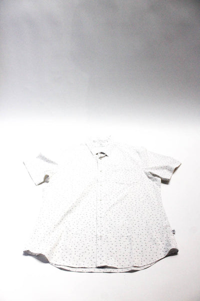 Brooks Brothers 7 DIamonds Mens Button Up Shirt White Size 15.5 - 33 L Lot 2