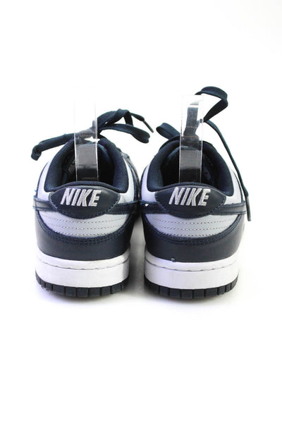 Nike Women's Round Toe Lace Up Rubber Sole Sneaker Navy Blue Size 7