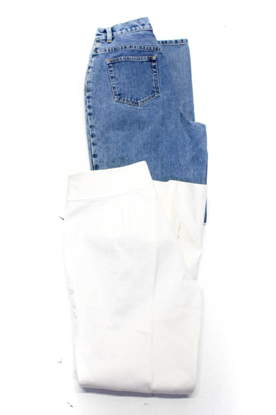 Lauren Ralph Lauren Womens Denim Jeans Straight Leg Pants Blue Size 6 8 Lot 2