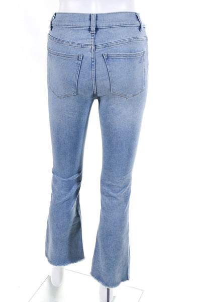 DL1961 Womens High Rise Light Wash Instasculpt Crop Jeans Blue Size 24