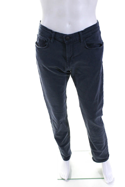 J Brand Men's Five Pockets Straight Leg Denim Pant Gray Size 33