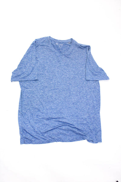 7 Diamonds Men's Short Sleeve V-Neck Activewear T-shirt Blue Size XXL, Lot 2