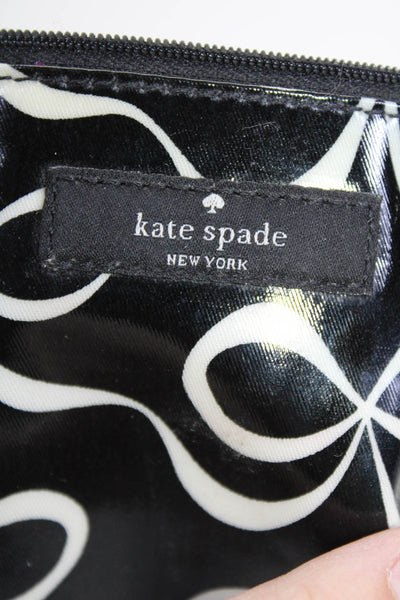 Kate Spade Women's Zip Closure Coin Wallet Black Size S