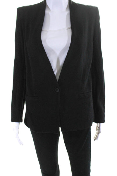 Kasper Separates Blazer Women's Size 16 Black Button Front Long Sleeve  Lined – St. John's Institute (Hua Ming)