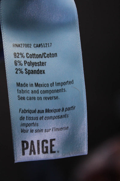 Paige Women's High Waist Boot Cut Medium Wash Denim Pant Size 30