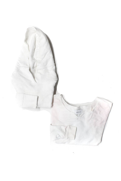 Current/Elliott Carbon 38 Womens Sweatshirts Tops White Size XS 1 Lot 2