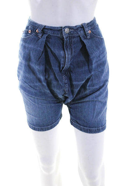 Denimist Women's Five Pockets Medium Wash Denim Short Size S