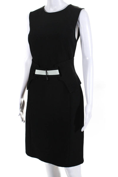 Opening Ceremony Women's Sleeveless Sheath Dress Black Size 4