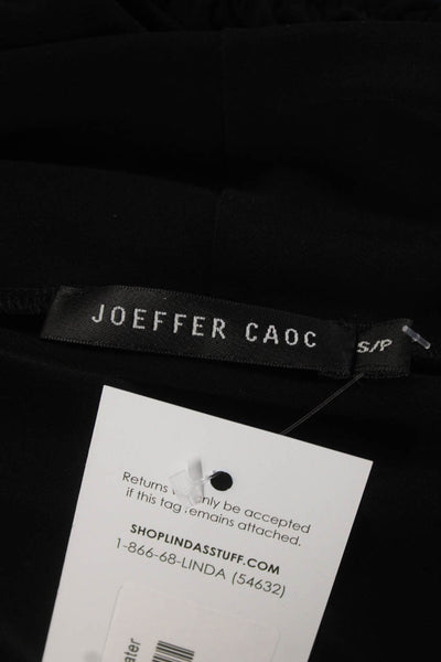 Joeffer Caoc Womens Long Sleeved Slim Elastic Open Front Cardigan Black Size S