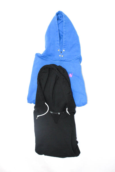 P.E Nation John Eshaya Womens Cotton Pullover Hoodies Blue Black Size S PS Lot 2