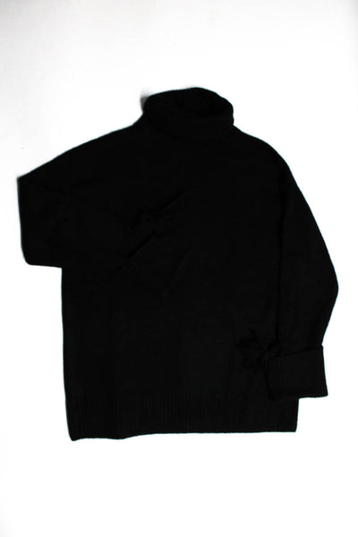Zara Women's Turtleneck Long Sleeves Sweater Black Size M Lot 2