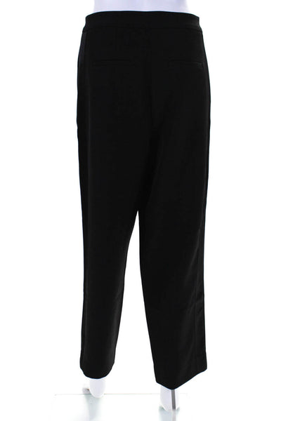 Generation Love Women's High Rise Flat Front Dress Pants Black Size 4