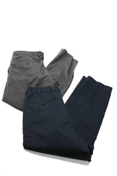 Michael Michael Kors Brooks Brothers Men's Pants Gray Navy Size 34 Lot 2