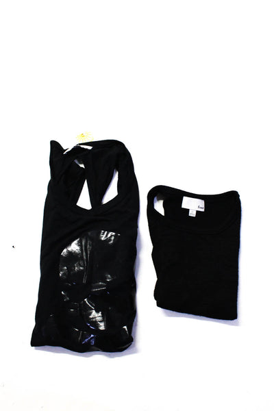 Wilfred Free Soulcycle Womens Tank Tops Black Size Extra Small Small Lot 2