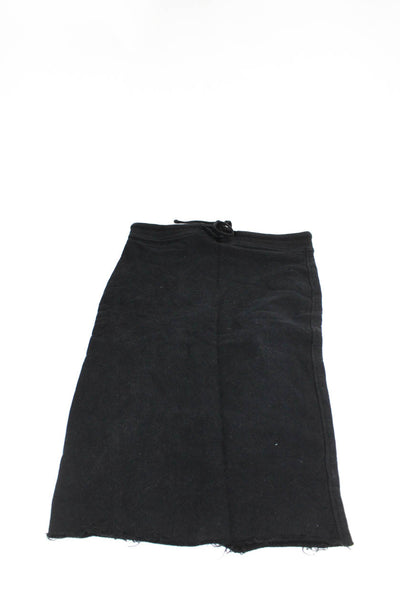 Standard James Perse Zara Womens Casual Skirt Pants Black Size 1 XS-S Lot 2