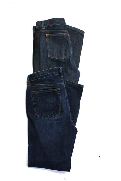 Lauren Ralph Lauren Michael Kors Womens Blue Straight Leg Jeans Size 8 4 Lot 2