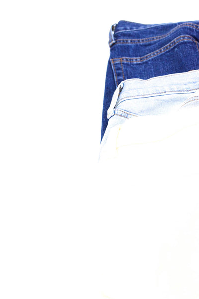 DL1961 Levis Women's Corduroy Pants High Rise Jeans Beige Blue Size 26 Lot 3