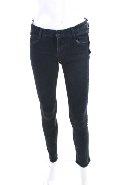 Theyskens Theory Women's Low Rise Skinny Jeans Blue Size 28