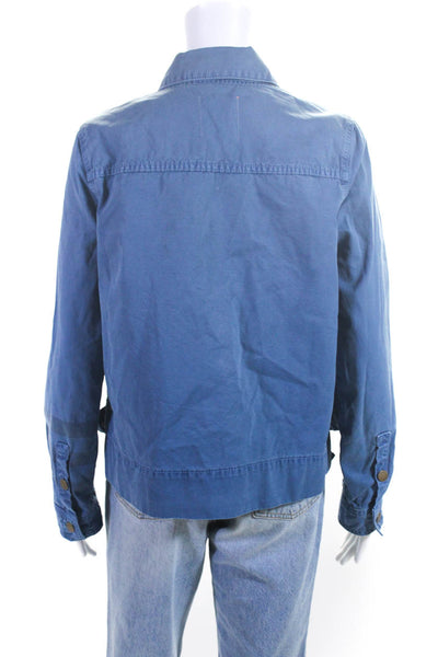 Sundry Women's Hip Length Button Front Jean Jacket Blue Size 2