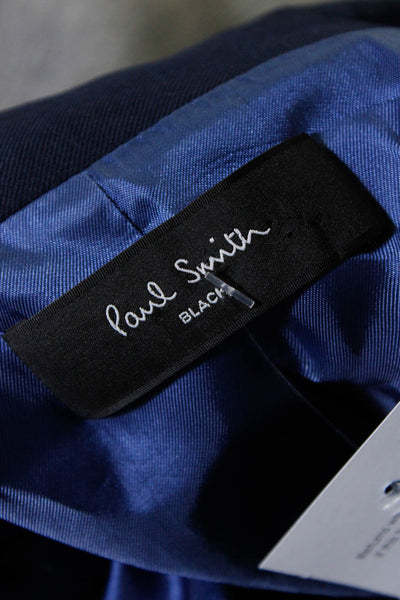 Paul Smith Womens Single Button Notched Lapel Blazer Jacket Navy Blue Size IT 42