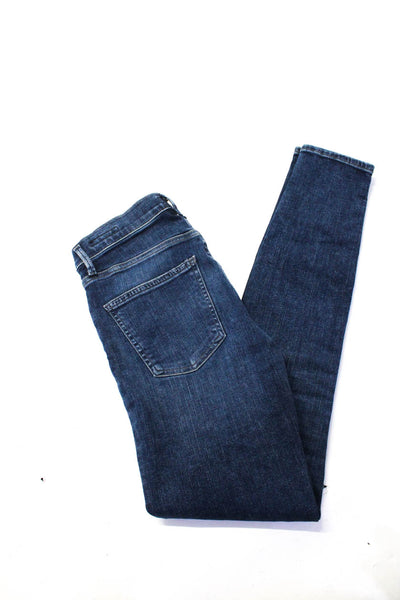 Citizens of Humanity Rag & Bone Jean Womens Skinny Jeans Blue Size 25 26 Lot 2