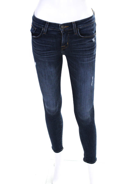Hudson Womens 'Krista Ankle' Low Rise Super Skinny Dark Wash Jeans Blue Size 25