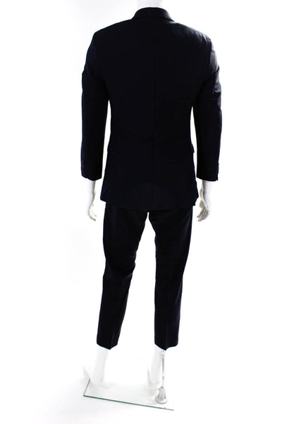 ACNE Studios Mens 3 Button Blazer Elastic Pants Two Piece Suit Navy Blue Size 46