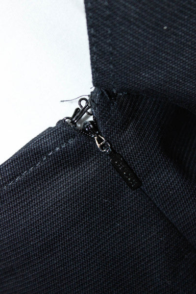 Gucci Women's Belted Pockets Mini Skirt Black Size 42