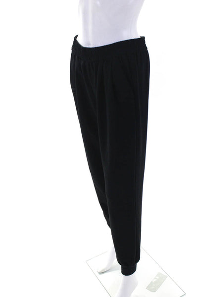 Joie Womens Stretch Waist Pleated High-Rise Jogger Pants Black Size S