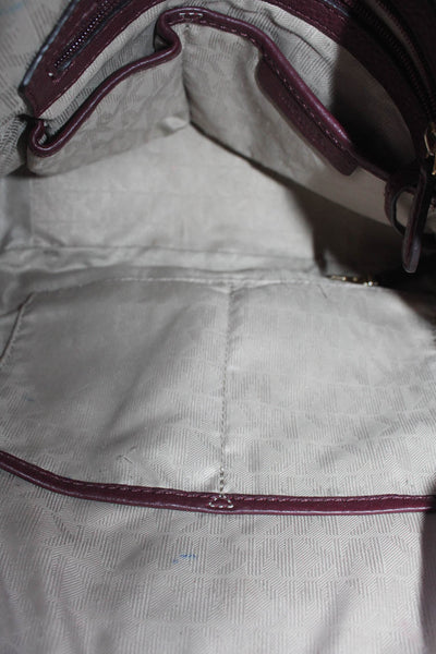 Michael Michael Kors Womens Leather Two Way Strap Shoulder Bag Red Handbag